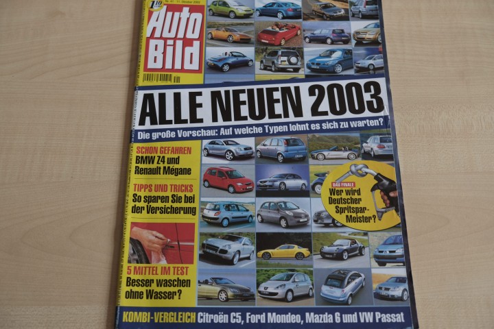 Deckblatt Auto Bild (41/2002)